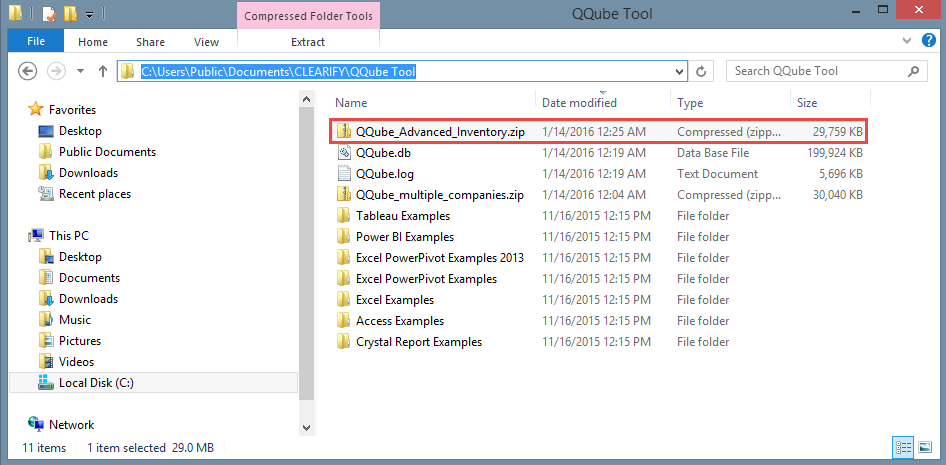QQube Compressed Named Database